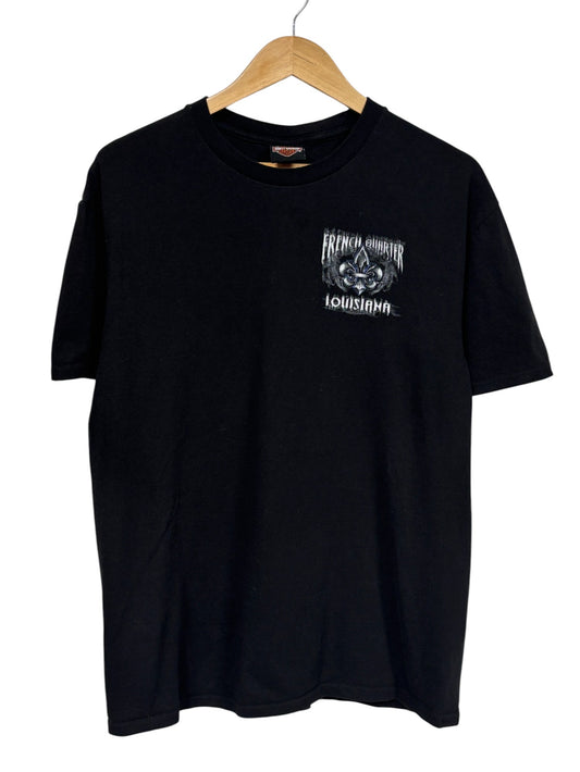 Harley Davidson Bourbon Street New Orleans Biker Tee Size XL