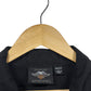 Harley Davidson Biker Short Sleeve Button Up Shirt Size Large