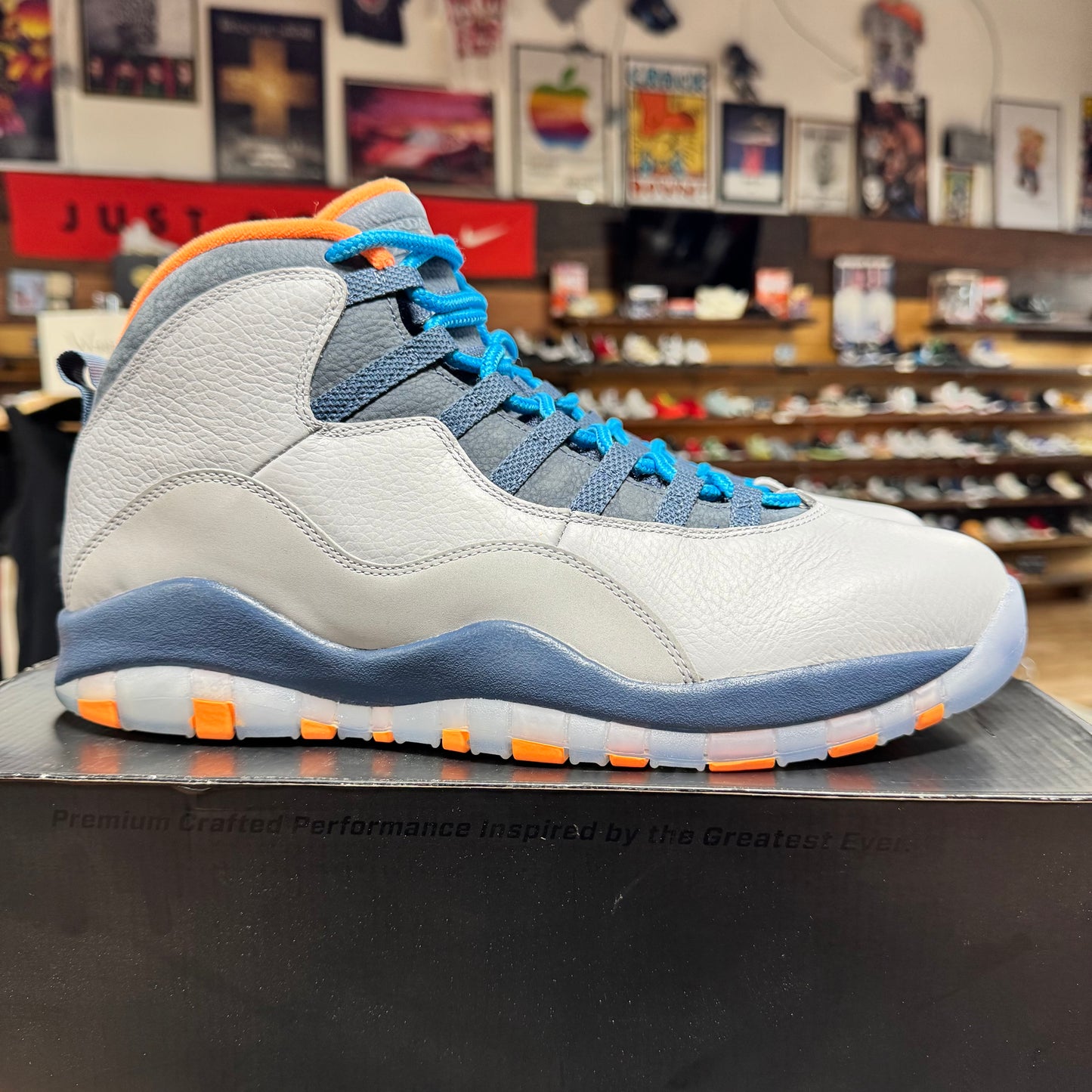 Jordan 10 'Bobcats' Size 13