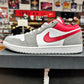 Jordan 1 Low 'Light Smoke Grey Gym Red' Size 11