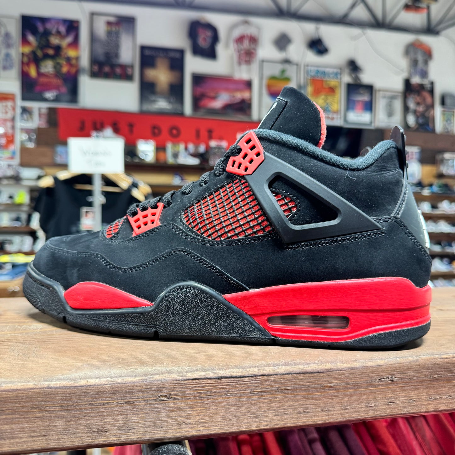 Jordan 4 'Red Thunder' Size 12