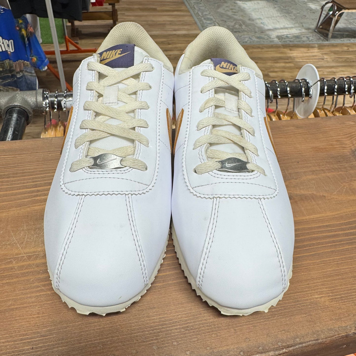 Nike Cortez 'White Dark Raisin Hemp' Size 6Y