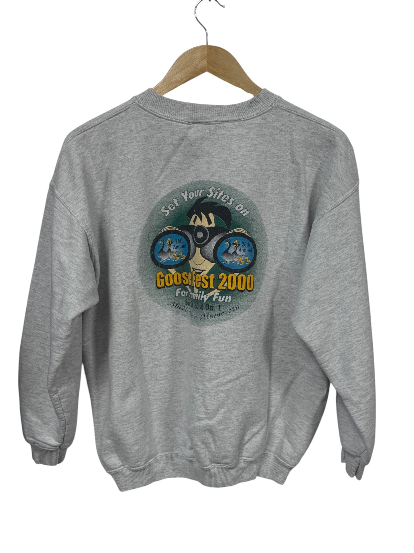 Vintage Goose Fest 2000 Minnesota Crewneck Sweater Size Large