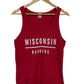 Vintage Wisconsin Badgers Tank Top Shirt Size S/M