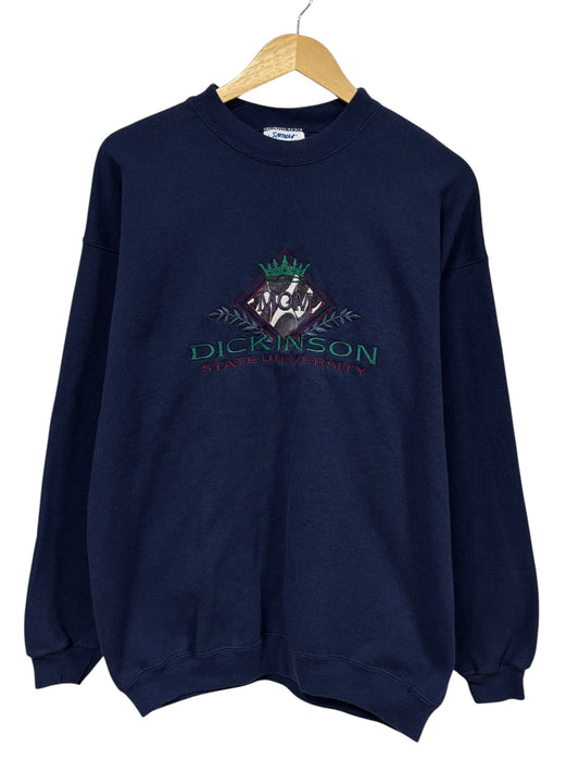 Vintage 90's Dickinson State University Crewneck Sweater Size XL