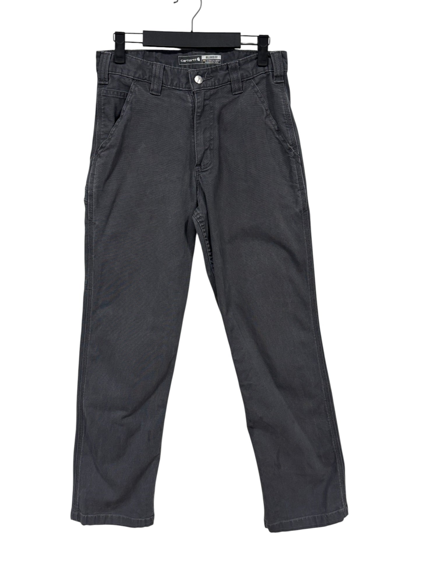 Carhartt Relaxed Fit Grey Carpenter Pants Size 28x29