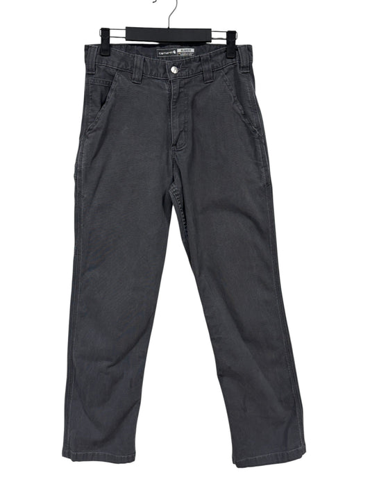 Carhartt Relaxed Fit Grey Carpenter Pants Size 28x29
