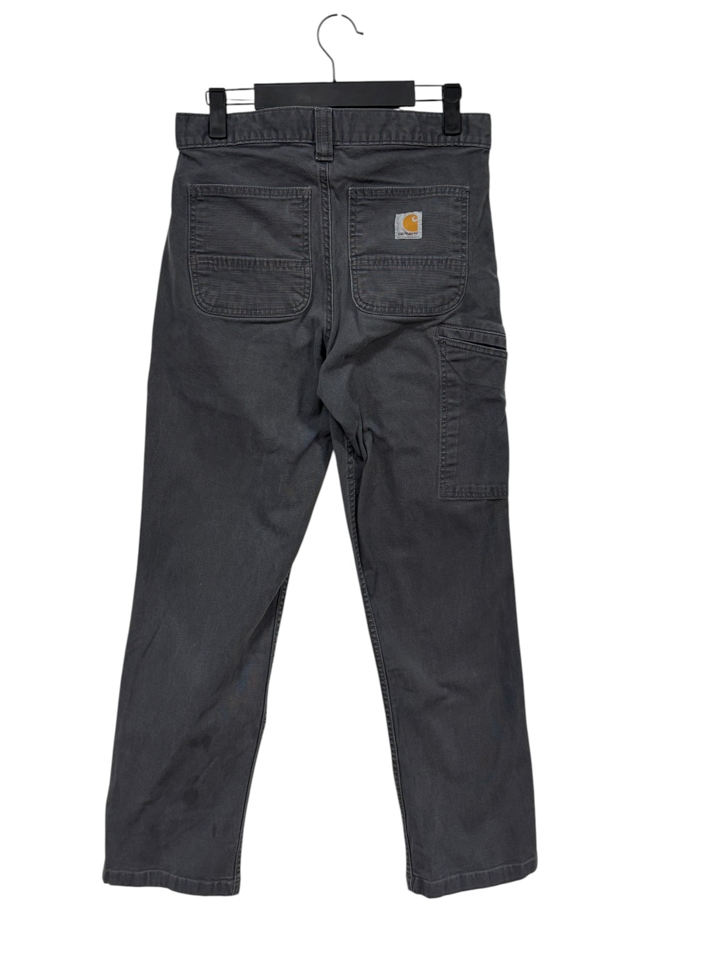 Carhartt Relaxed Fit Grey Carpenter Pants Size 28x29