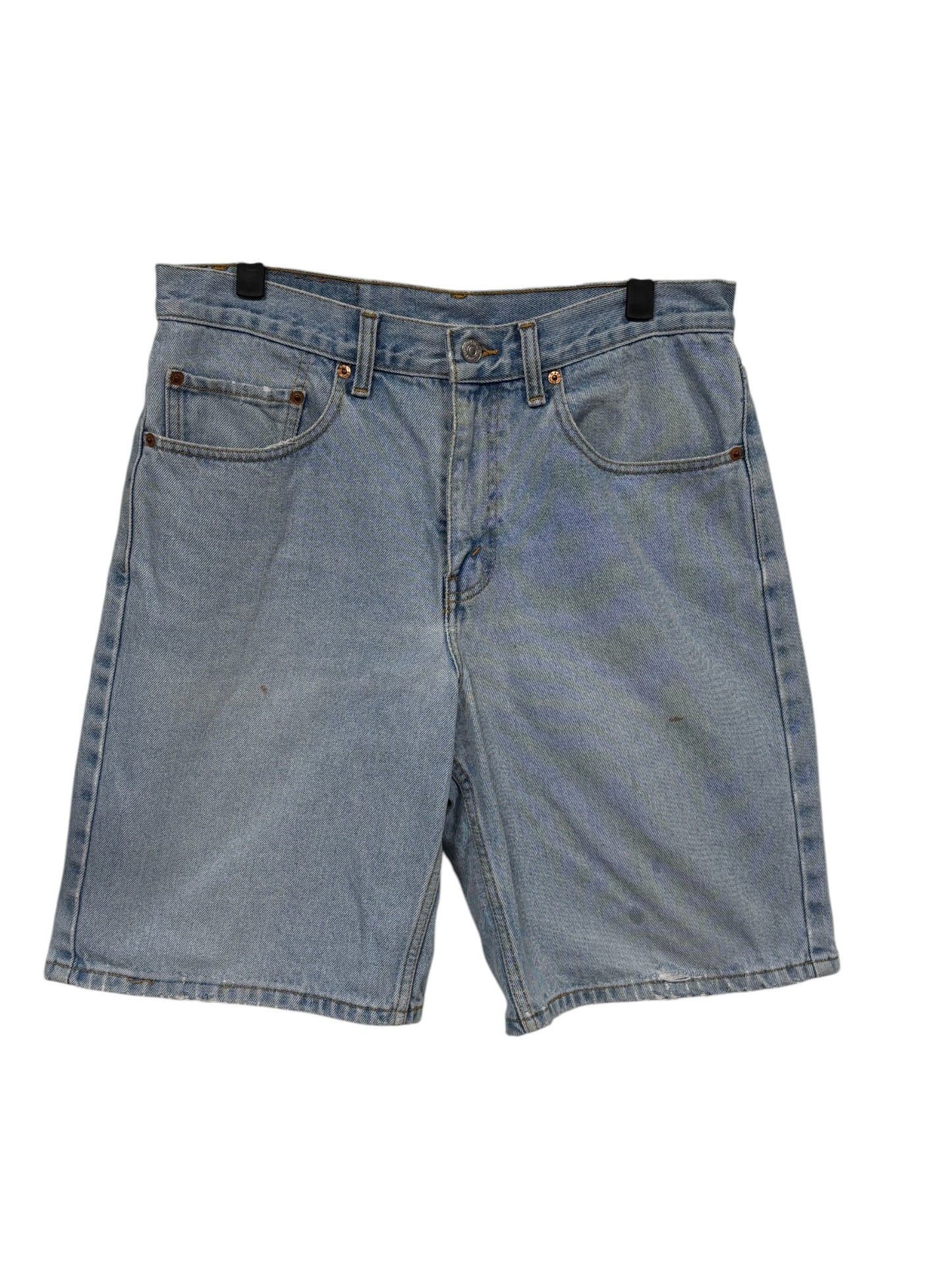Levi's 550 Light Wash Denim Shorts Size 32