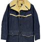 Vintage 70's Sears Roebuck Denim Sherpa Lined Jacket Size XL