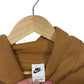 Nike Brown Center Swoosh Pullover Hoodie Size Large