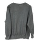 Nike Grey Center Swoosh Crewneck Sweater Size Medium