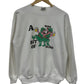 Vintage Wee Bit of Irish Leprechauns Crewneck Sweater Size Medium