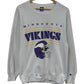 Vintage 90's Champion Minnesota Vikings NFL Logo Sweater Size Large