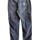 Carhartt Grey Double Knee Relaxed Fit Carpenter Pants Size 32x32