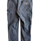 Carhartt Grey Double Knee Relaxed Fit Carpenter Pants Size 33x32