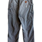 Carhartt Grey Dungaree Fit Carpenter Pants Size 34x32