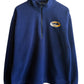 Montana State University Bobcats Quarter Zip Fleece Sweater Size Large