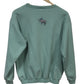 Vintage 90's Women's Flower Nature Crewneck Sweater Size Medium