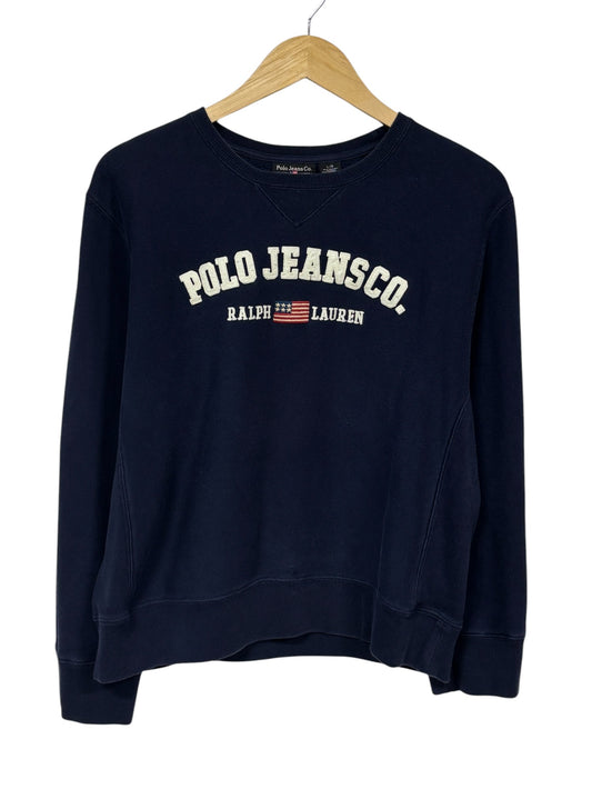Vintage Y2K Women's Polo Jeans Co Crewneck Sweater Size Large