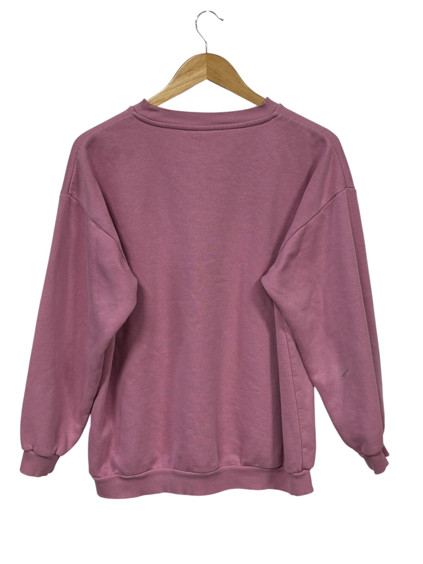Nike Women's Pink Center Swoosh Sweater Size XL