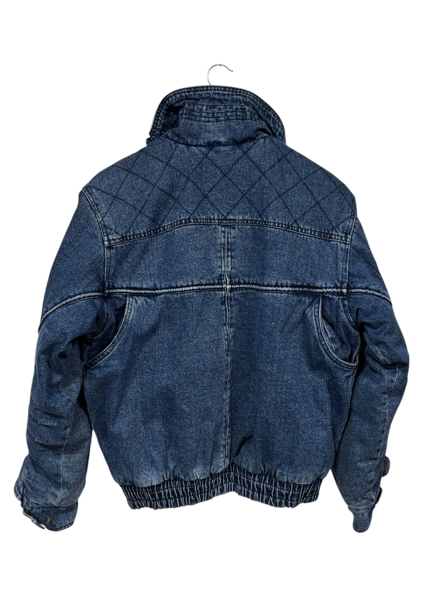 Vintage US Blues Denim Heavy Zip Up Jacket Size Medium