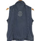 Vintage Harley Davidson Sleeveless Button Up Shirt Size Large