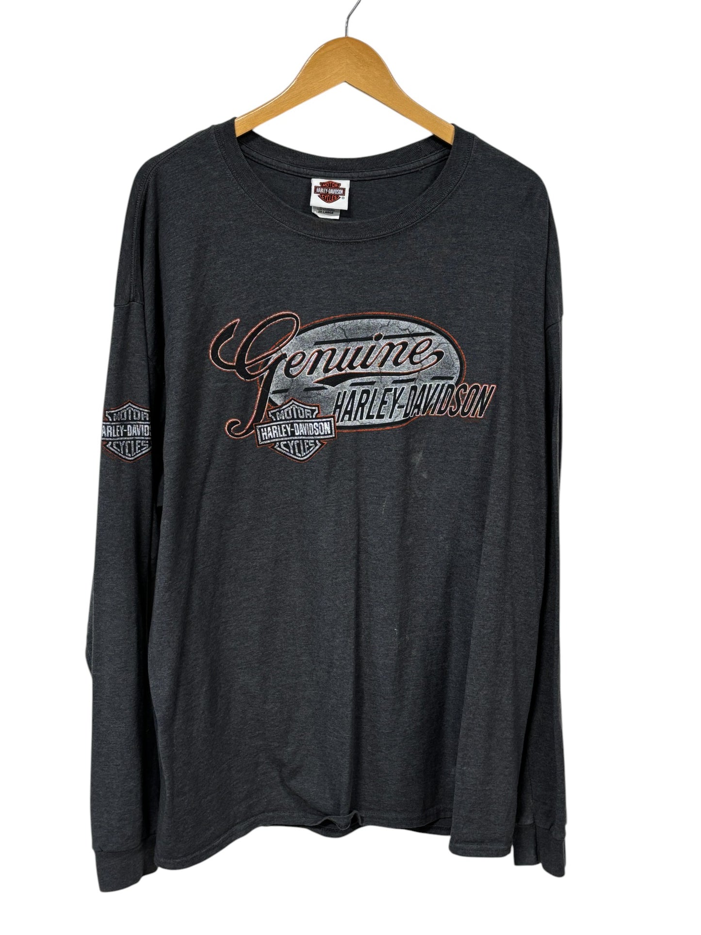Harley Davidson Beartooth Billings Montana Biker Long Sleeve Size XXL