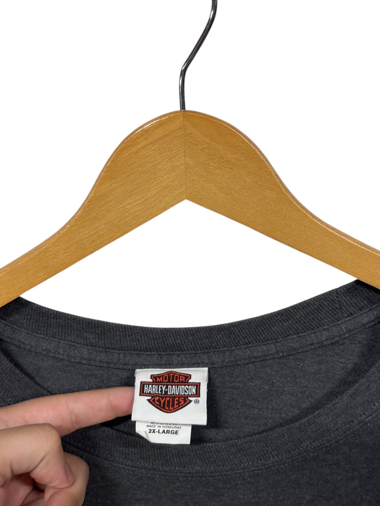 Harley Davidson Beartooth Billings Montana Biker Long Sleeve Size XXL