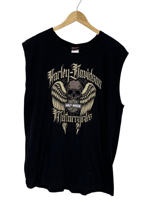 Harley Davidson Las Vegas Cut Off Shirt Size XXL