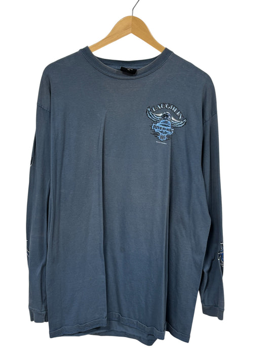 Harley Davidson Laughlin Biker Run Graphic Long Sleeve Size XXL