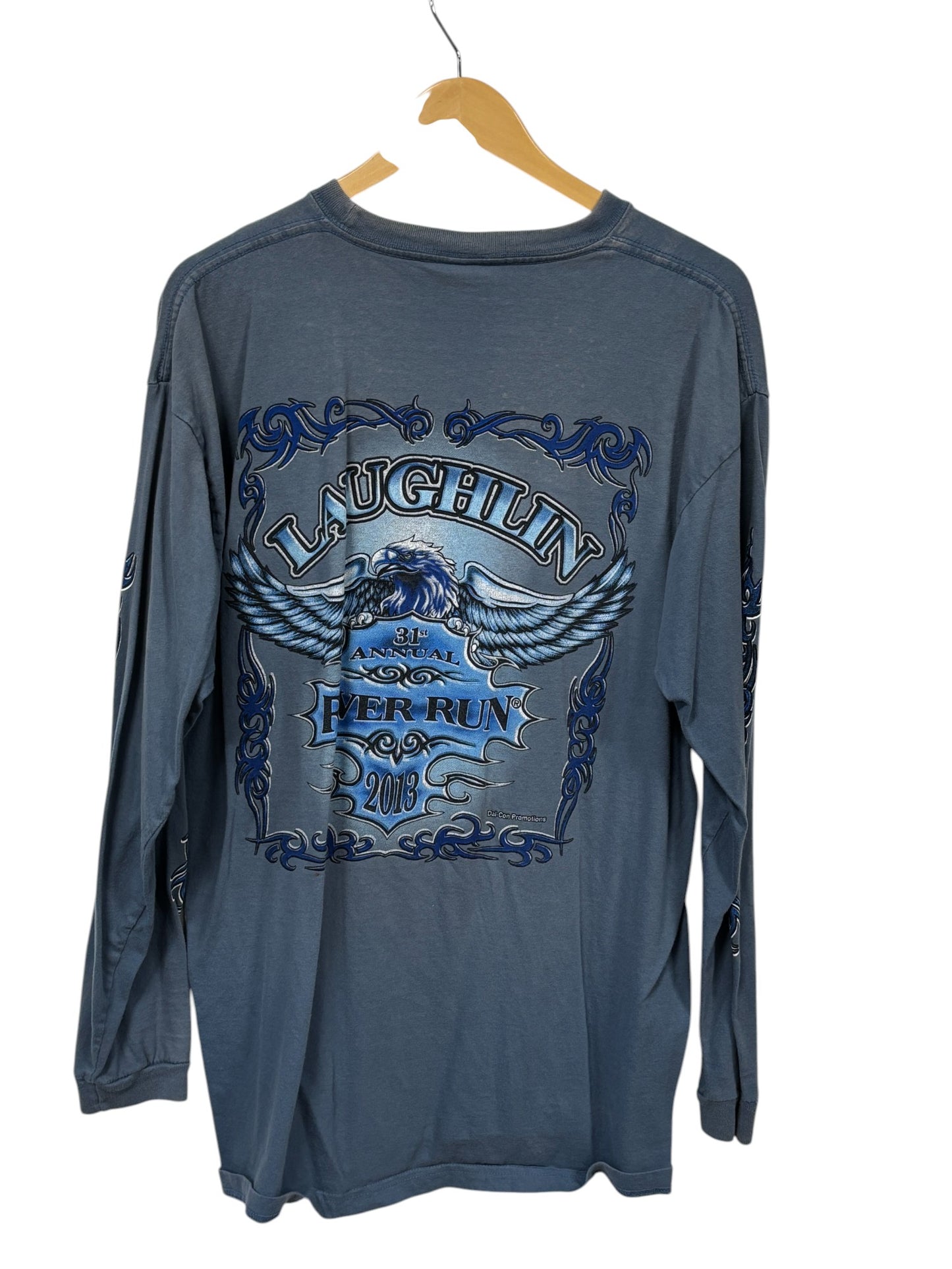 Harley Davidson Laughlin Biker Run Graphic Long Sleeve Size XXL
