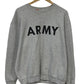 Vintage Army Military Surplus Classic Grey Sweater Size Large