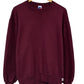 Vintage 90's Russell Athletic Red Blank Crewneck Sweater Size Large