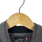 Vintage Y2K Quiksilver Grey Zip Up Hoodie Size XL