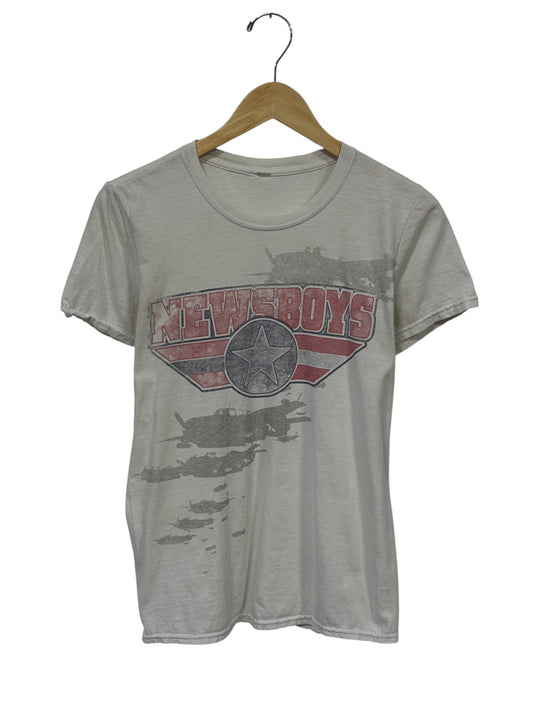 Vintage Y2K Newsboys Band Tee Size Small