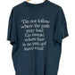 Vintage 90's Do Not Follow Greek Fraternity Tee Size XL