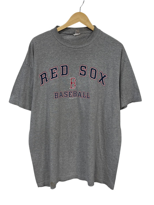 Vintage Y2K Boston Red Sox Baseball Logo Graphic Tee Size XL