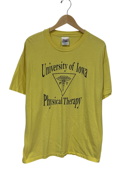 Vintage 90's University of Iowa Physical Therapy Graphic Tee Size XL