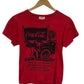Vintage 90's Women's Coca Cola Delicious and Refreshing Graphic Tee Size Small