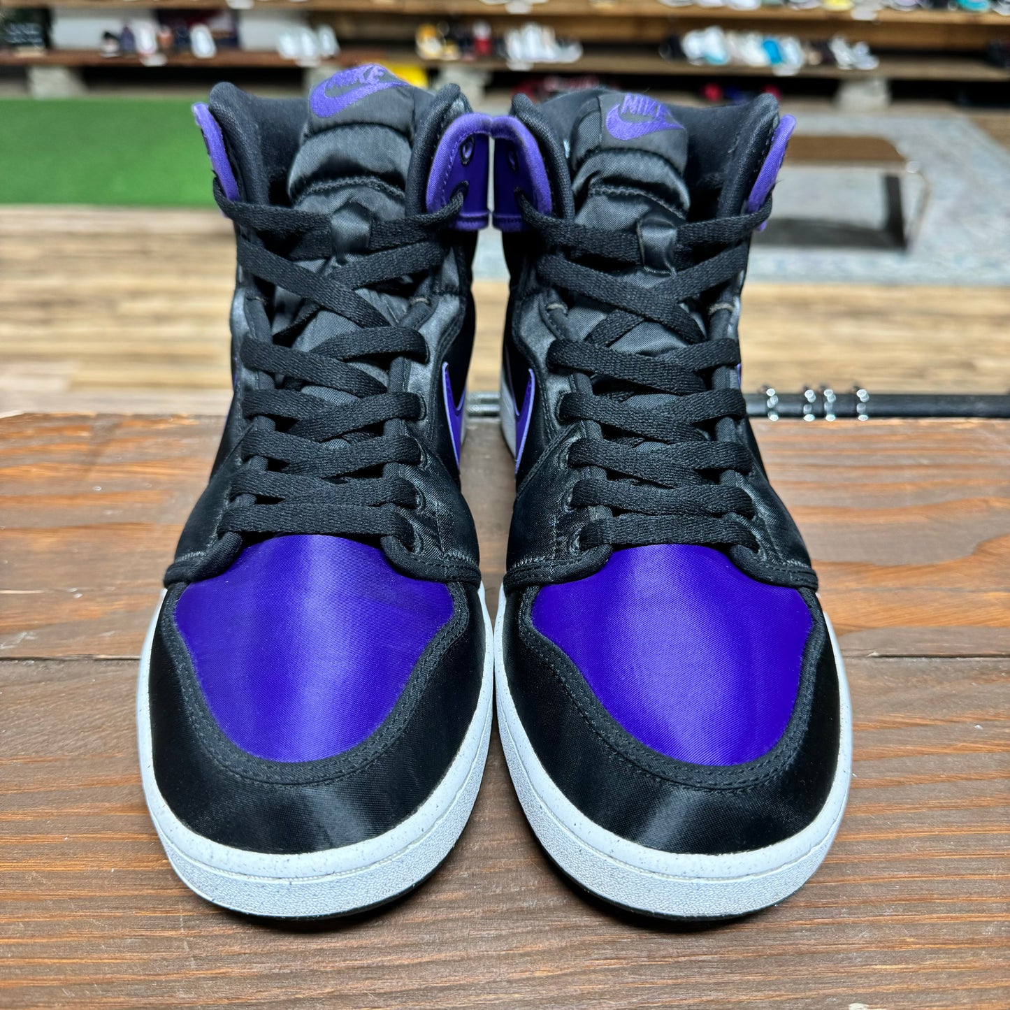 Jordan 1 AJKO' Field Purple Satin' Size 8.5