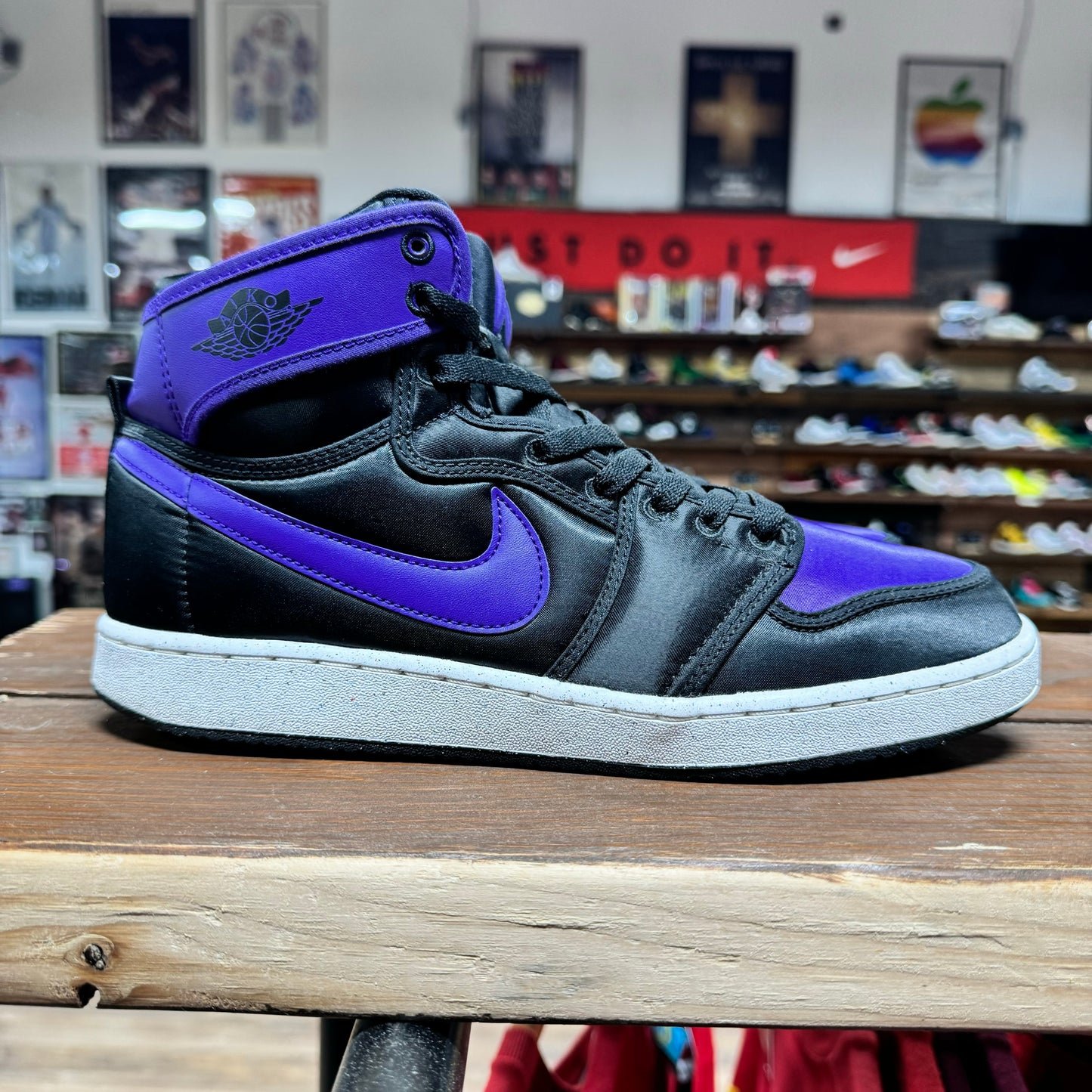 Jordan 1 AJKO' Field Purple Satin' Size 8.5