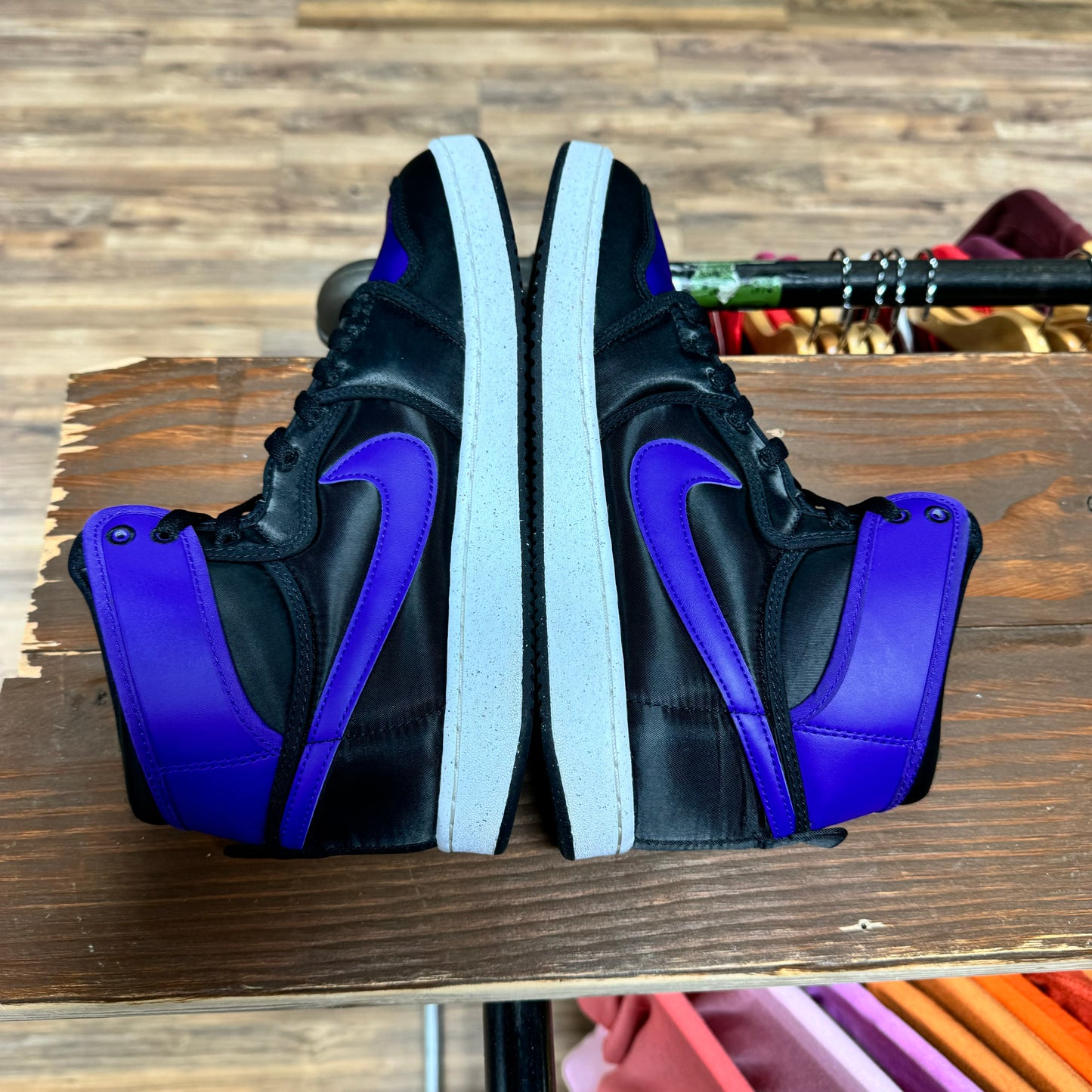 Jordan 1 AJKO' Field Purple Satin' Size 8.5