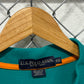 Y2K USPA Big Pony Logo Teal Polo Shirt Size XXL