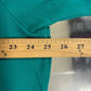 Y2K USPA Big Pony Logo Teal Polo Shirt Size XXL