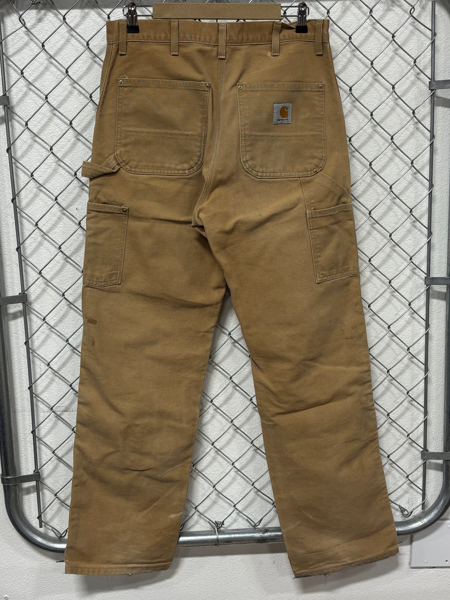 Vintage Carhartt Brown Double Knee Carpenter Pants Size 32x32