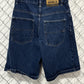 Y2K South Pole Dark Blue Baggy Denim Jean Shorts Size 29