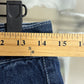 Y2K South Pole Dark Blue Baggy Denim Jean Shorts Size 29