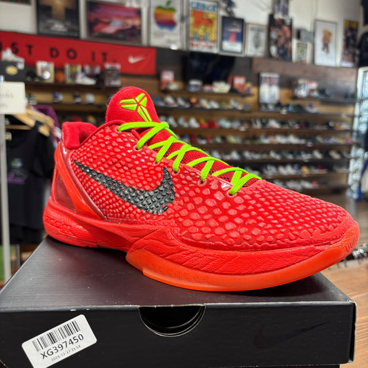 Nike Kobe 6 Protro 'Reverse Grinch' Size 9