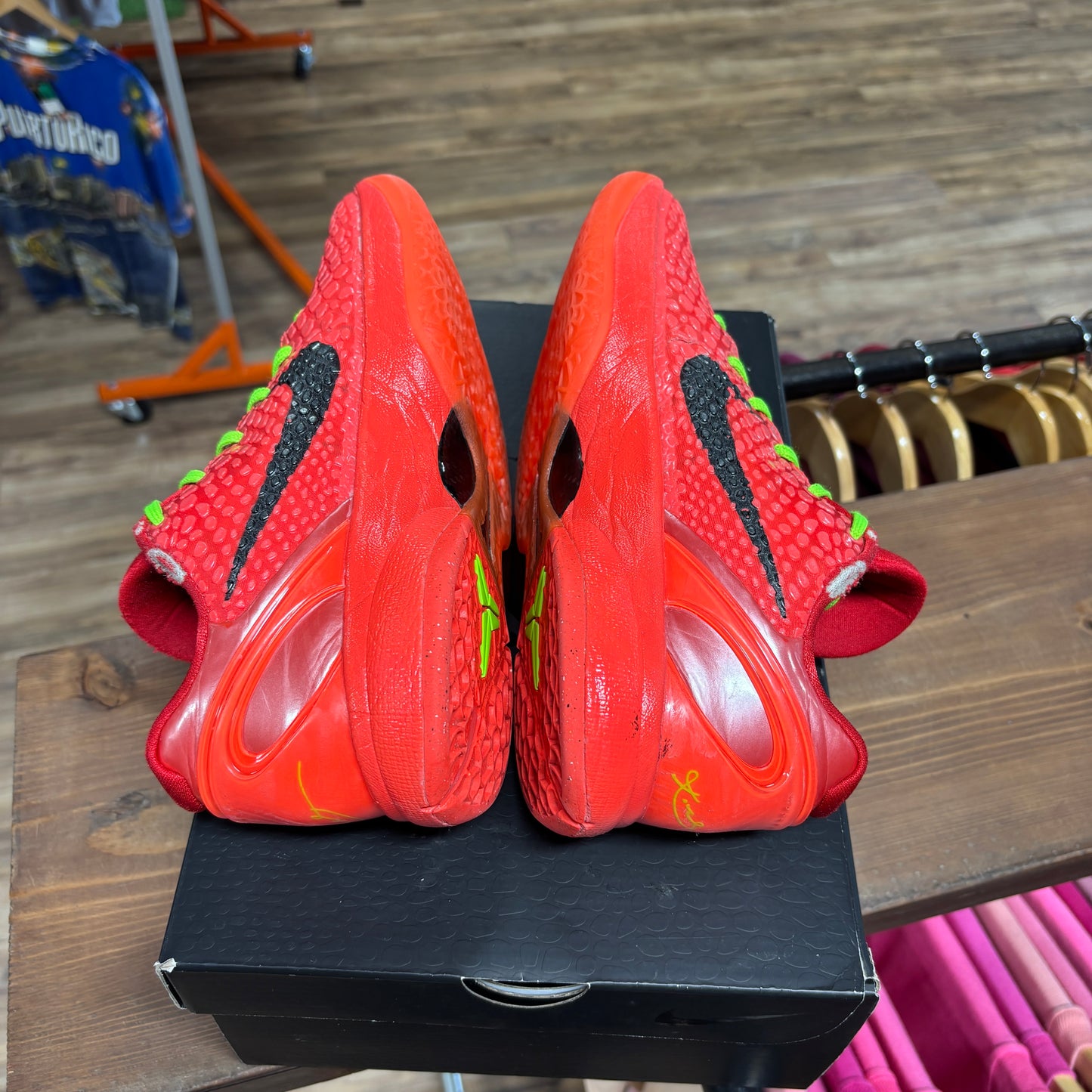 Nike Kobe 6 Protro 'Reverse Grinch' Size 9